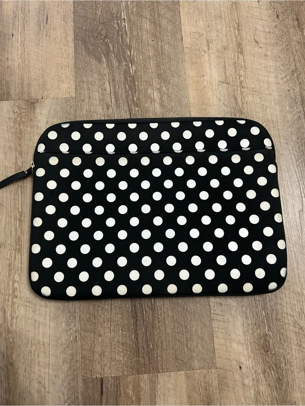 kate spade Black and White Polka Dot Tablet Sleeve